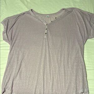 Old Navy Light Purple Dolman Sleeve Top